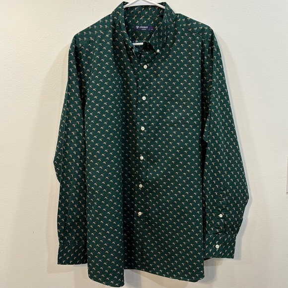 Daniel Cremieux XL long sleeve button down with ducks, 100% cotton - Picture 2 of 8